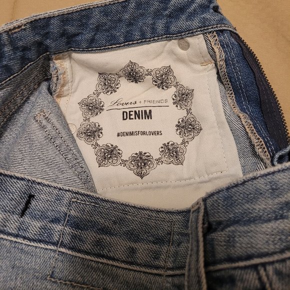 Lovers + Friends JACK HIGH-RISE SHORT IN COLUMBIA - Picture 13 of 14